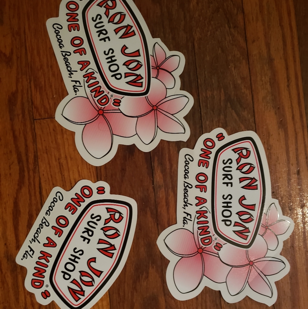 Ron Jon Surf Shop stickers